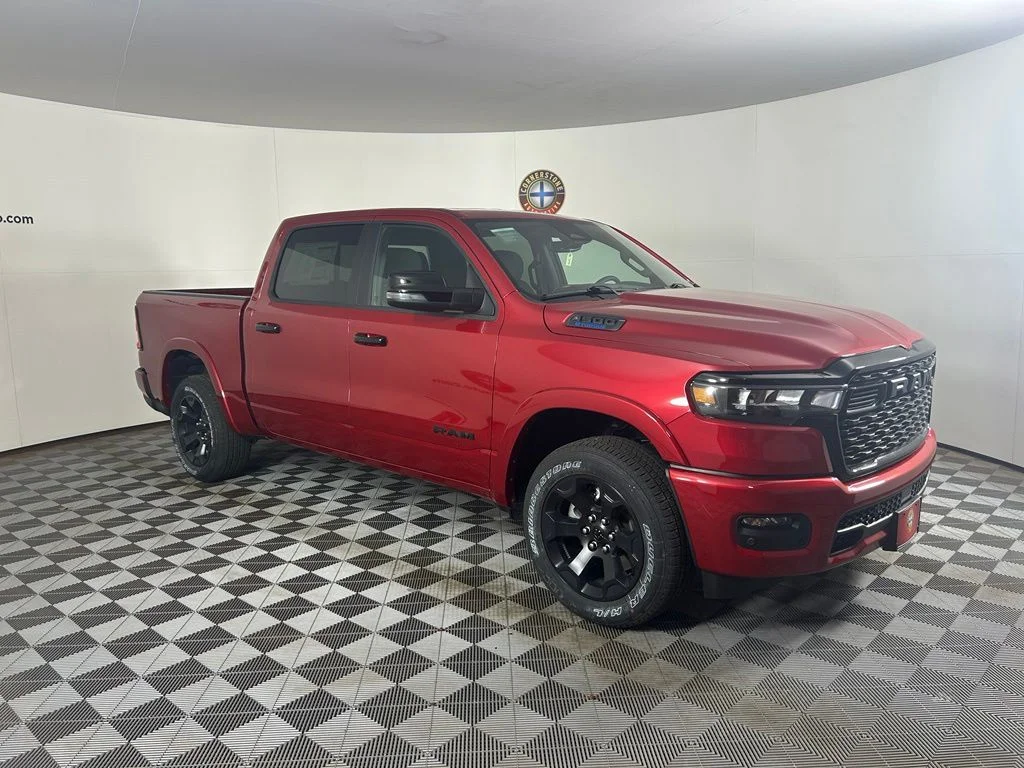New 2026 Molten Red Pearl-Coat Exterior Paint RAM Big Horn/Lone Star image 17