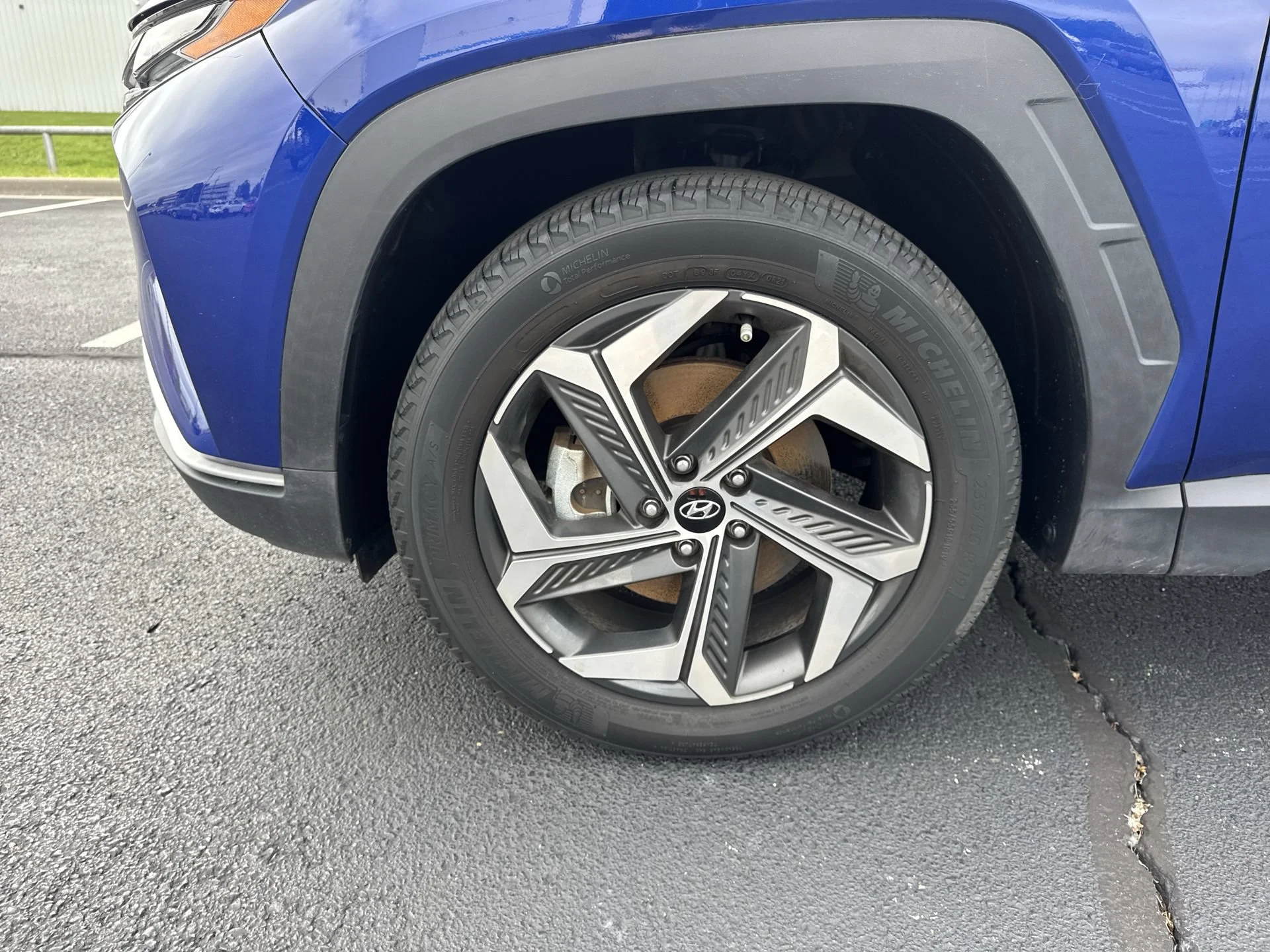 Used 2022 Intense Blue Hyundai SEL image 10