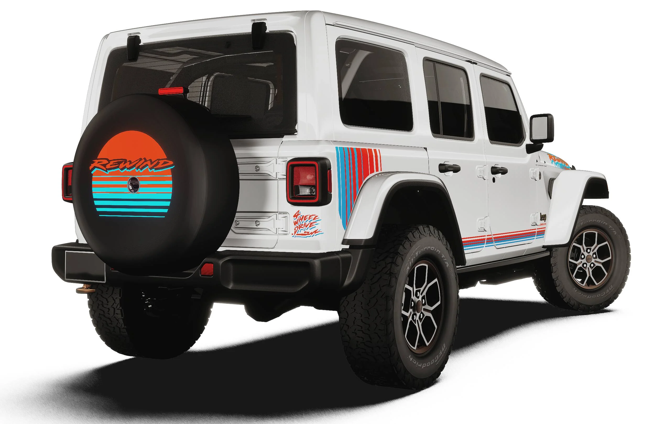 New 2027 Bright White Clear-Coat Paint Jeep  image 14