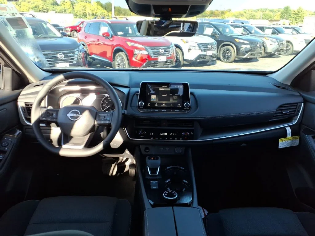 New 2026 Super Black Nissan SV image 8