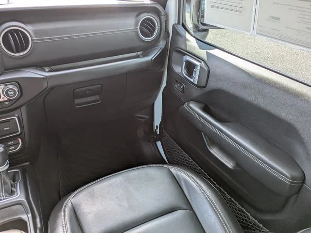 Certified Used 2023 Bright White Clearcoat Jeep Sahara 4xe image 17