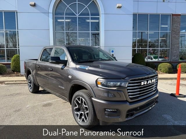 New 2026 Granite Crystal Metallic Clear-Coat Exterior Paint RAM Laramie image 9