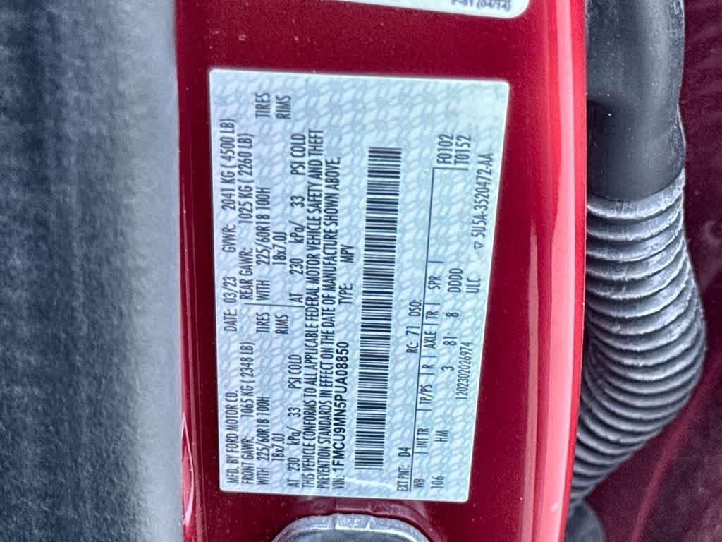 Used 2023 Rapid Red Metallic Tinted Clearcoat Ford ST-Line image 29