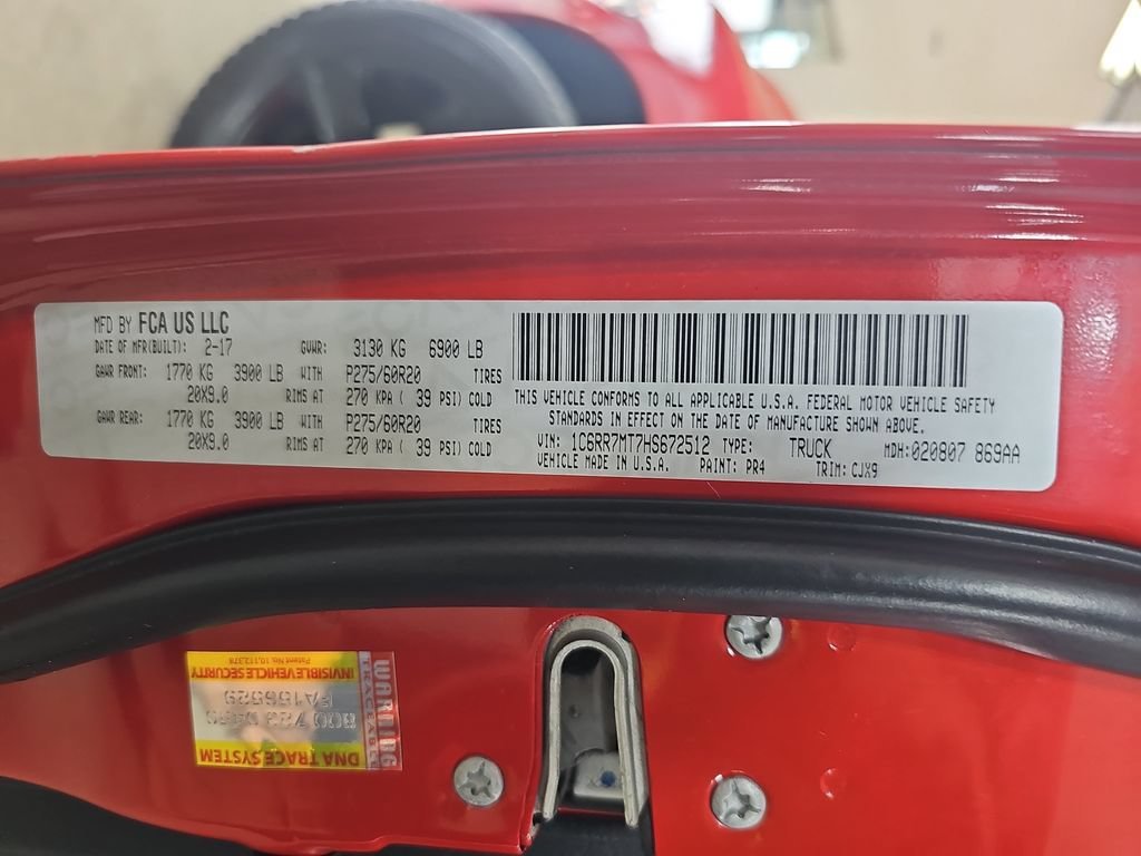 Used 2017 Red Ram Night Crew Cab 4x4 5
