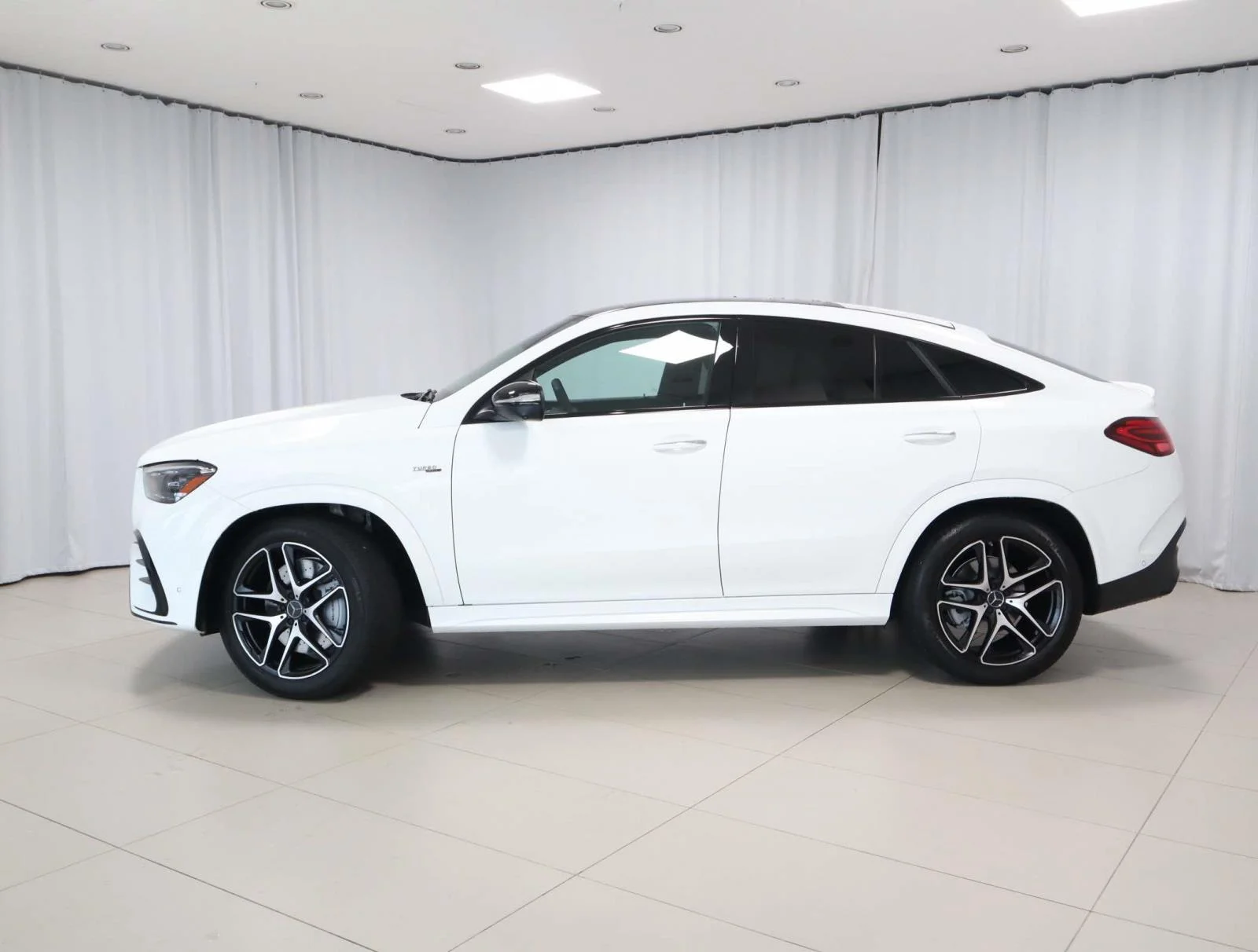 Used 2025 Polar White Mercedes-Benz AMG® GLE 53 4MATIC+ Coupe image 2