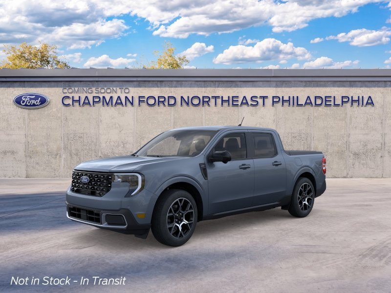 New 2026 Azure Gray Metallic Tri-Coat Ford Lariat® image 1