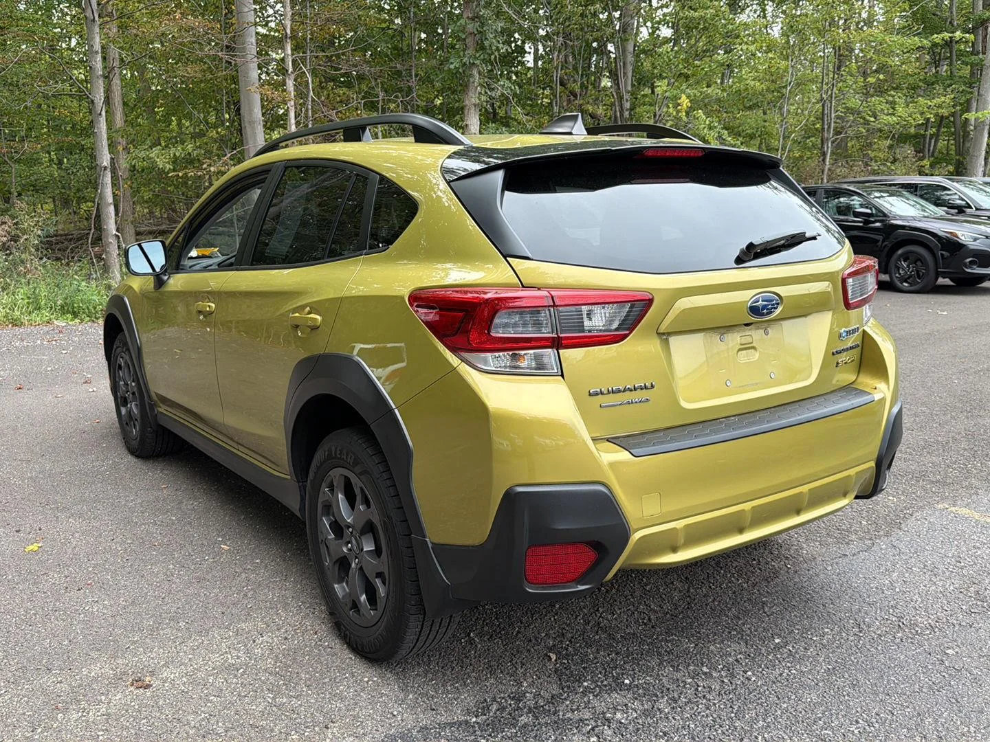 Used 2021 Plasma Yellow Pearl Subaru Sport image 10