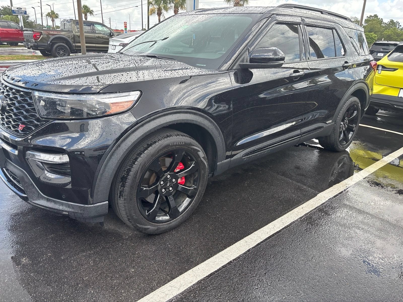Certified Used 2023 Black Metallic Ford ST image 1