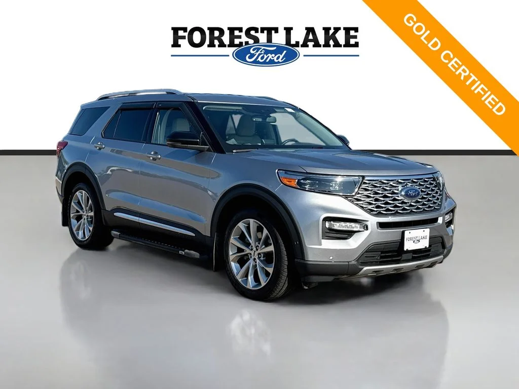 Certified Used 2022 Silver Metallic Ford Platinum image 1