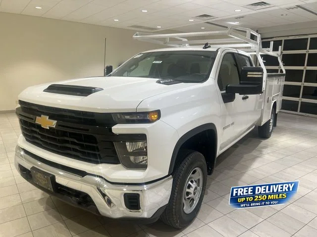 New 2026 White Chevrolet Work Truck image 1