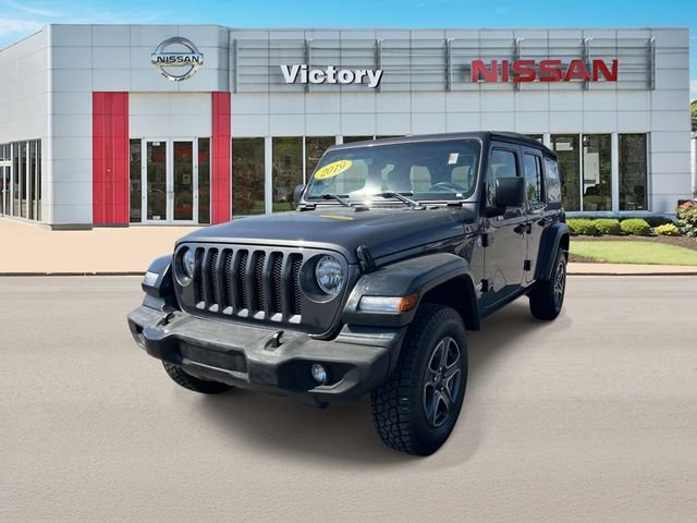 Used 2019 Gray Jeep Unlimited Sport image 7