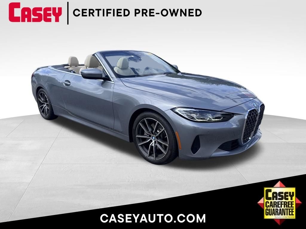 Certified Used 2023 Skyscraper Grey Metallic BMW 430i image 1
