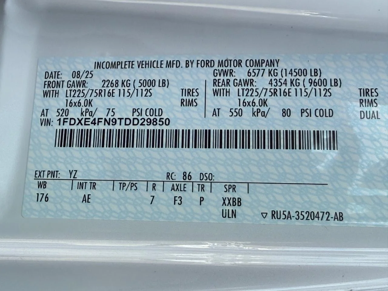 New 2026 Oxford White Ford E-450 DRW image 22