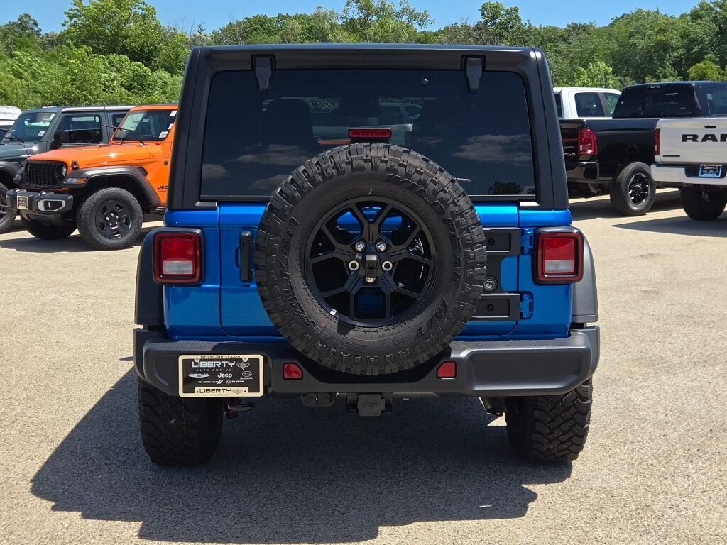 New 2026 Hydro Blue Pearl-Coat Exterior Paint Jeep Willys image 13
