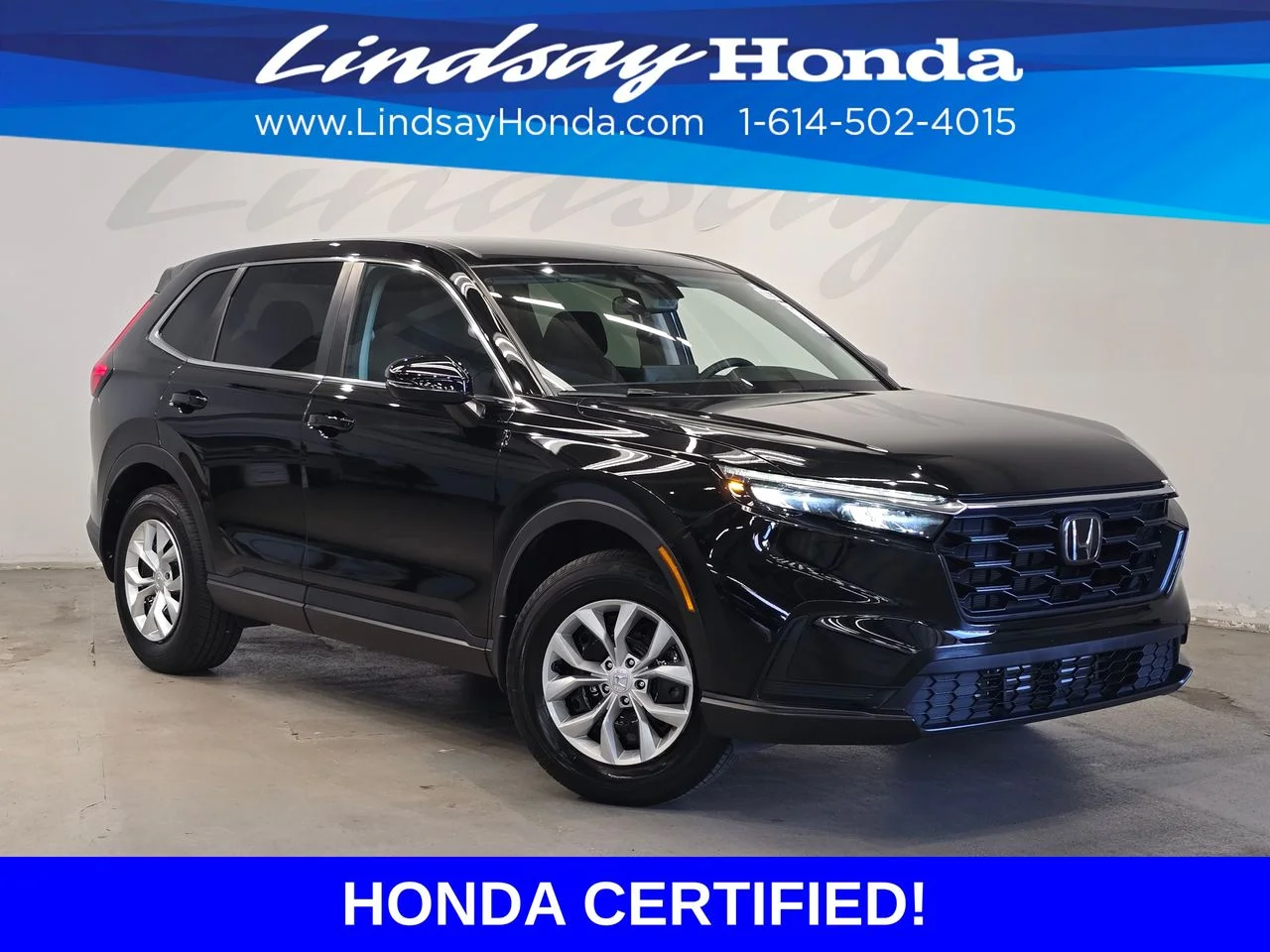 Certified Used 2025 Crystal Black Pearl Honda LX image 4