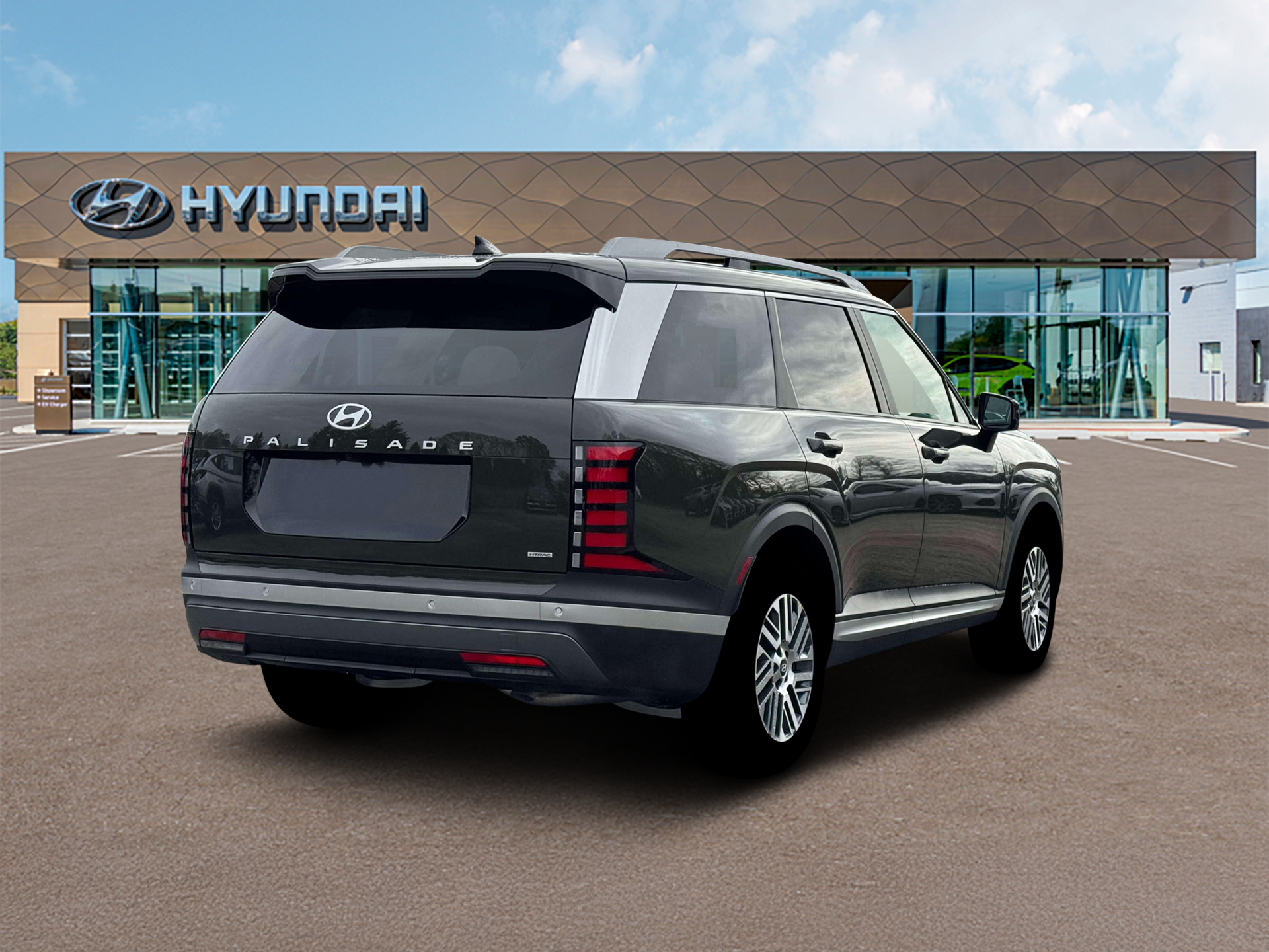 New 2026 Titan Green Hyundai SEL AWD image 7