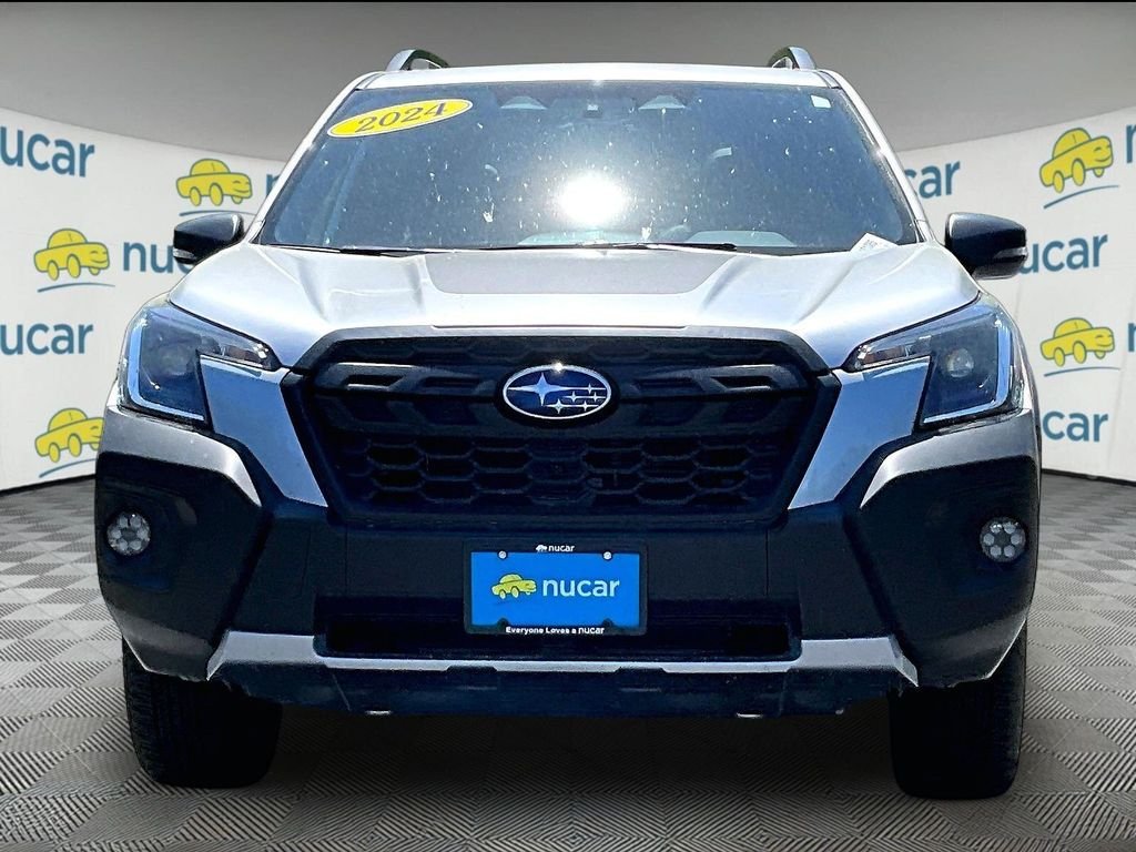 Used 2024 Ice Silver Metallic Subaru Wilderness image 2