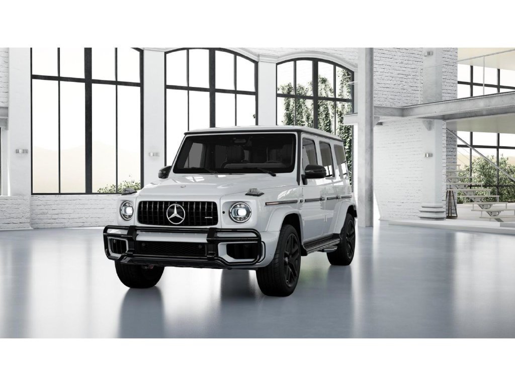 New 2027 MANUFAKTUR Moonlight White Metallic Mercedes-Benz AMG® G 63 SUV image 84