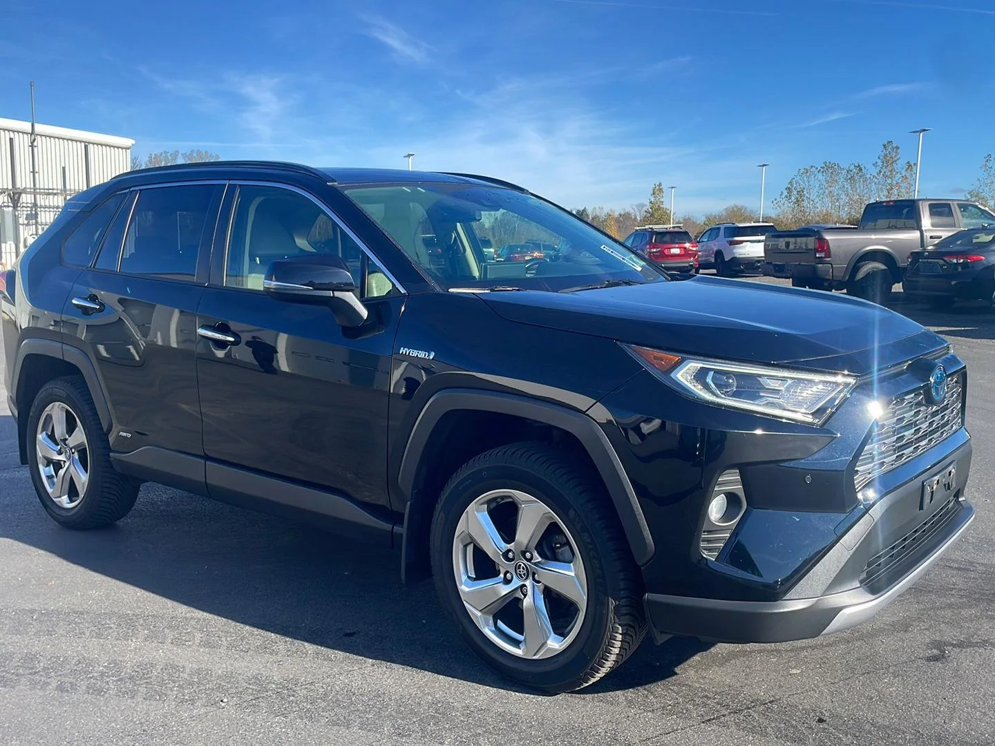 Used 2019 Midnight Black Metallic Toyota Limited image 8