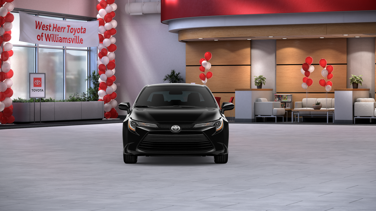 New 2026 Midnight Black Metallic Toyota LE image 17