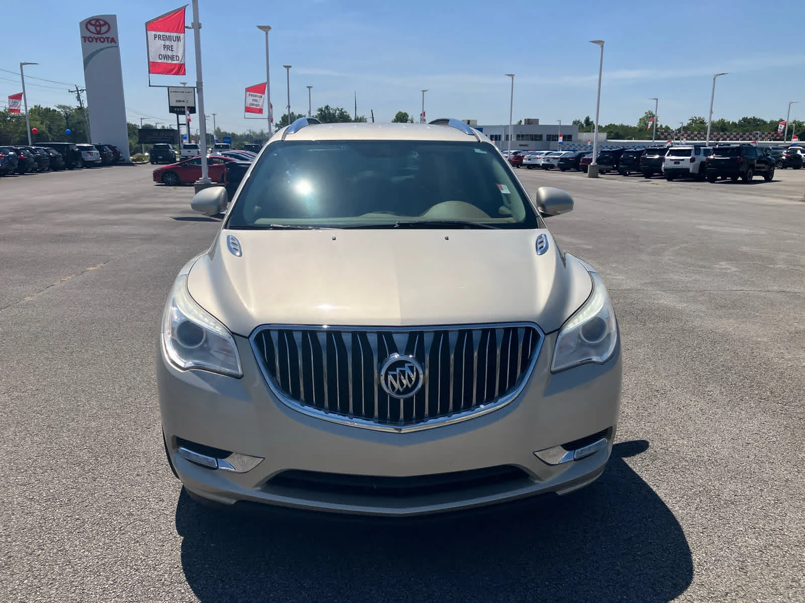 Used 2013 Champagne Silver Metallic Buick Leather image 2