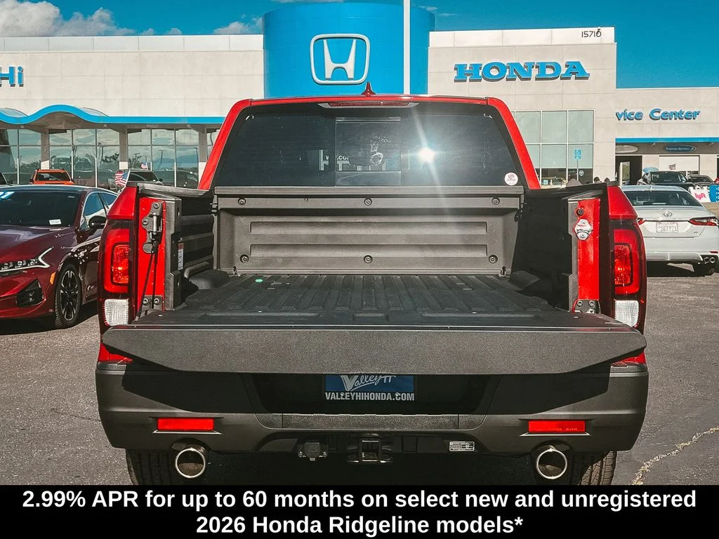 New 2026 Radiant Red Metallic II Honda RTL image 5