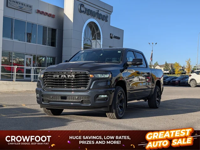 2026 RAM 1500 Sport - - Pano Sunroof - Sport Perf Hood - 3.92 Rear Axle - Trailer Brake Control & More!