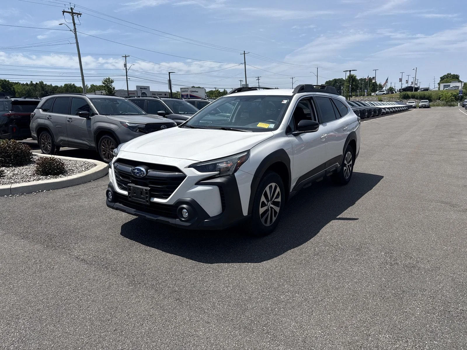 Used 2024 Crystal White Pearl Subaru Premium image 6