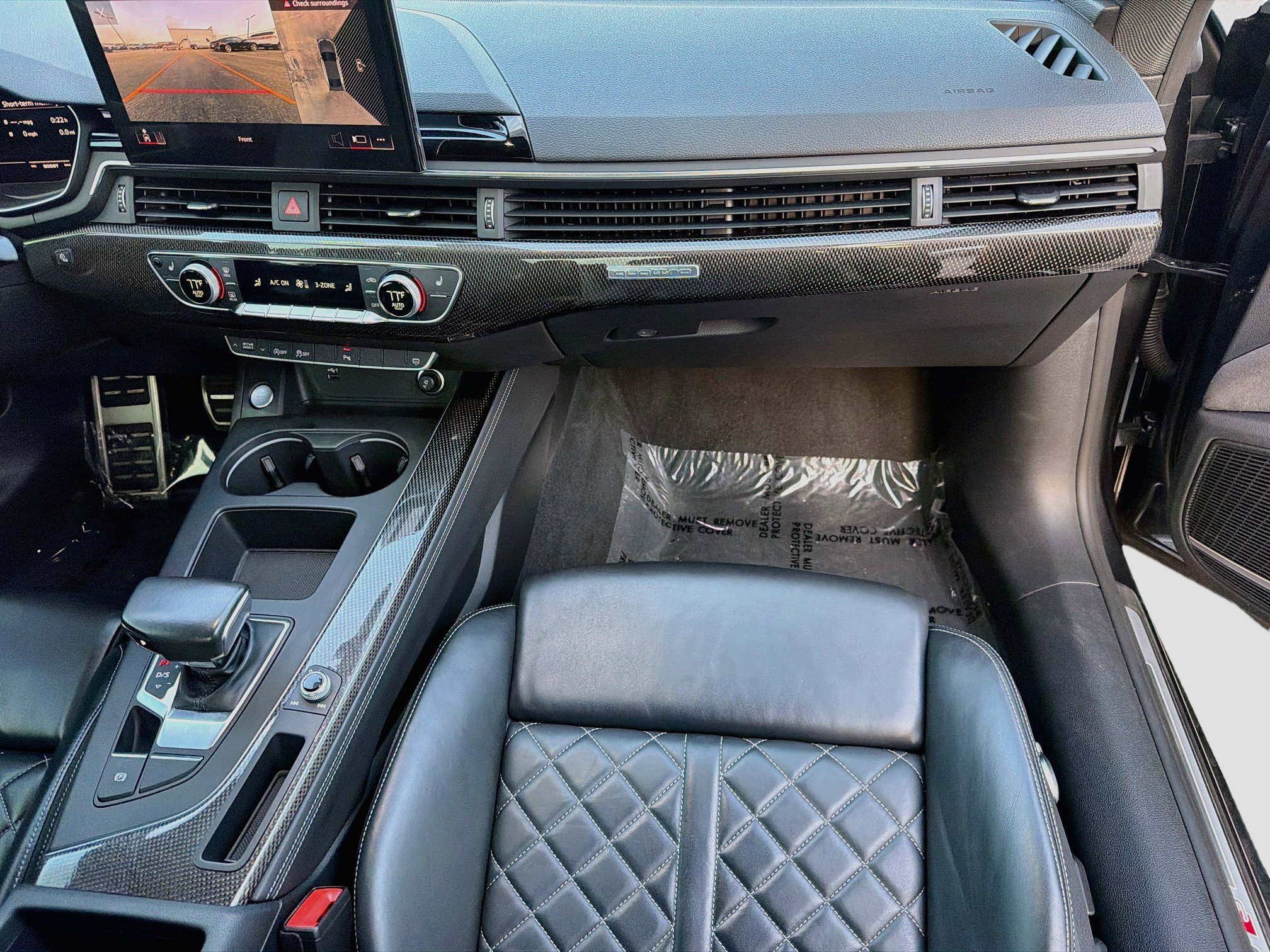 Used 2023 Daytona Gray Pearl Effect/Black Roof Audi Premium Plus image 16
