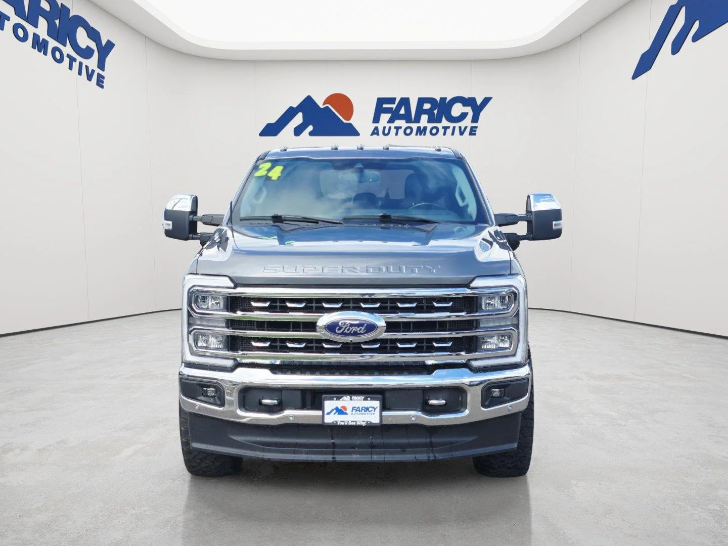 Used 2024 Carbonized Gray Ford Lariat image 2