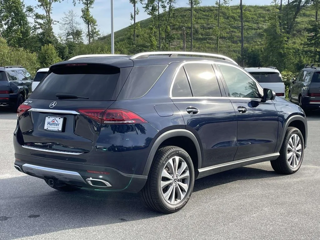 Used 2022 Lunar Blue Metallic Mercedes-Benz GLE350 image 29