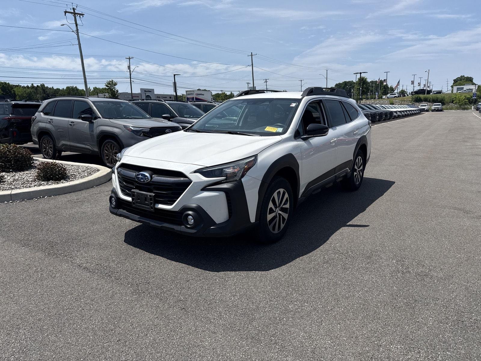 Used 2024 Crystal White Pearl Subaru Premium image 6