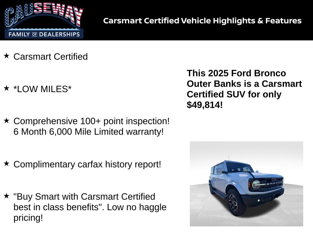 Used 2025 Oxford White Ford Outer Banks image 2