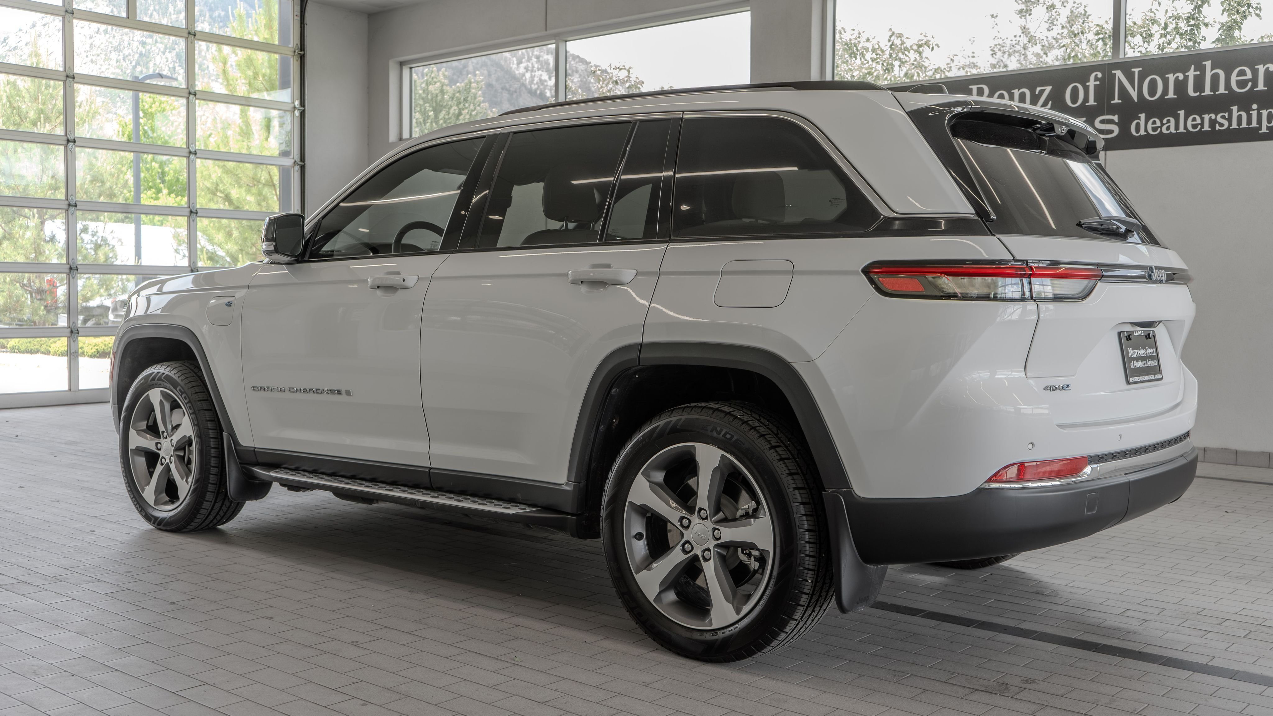 Used 2023 Bright White Clearcoat Jeep 4xe image 13