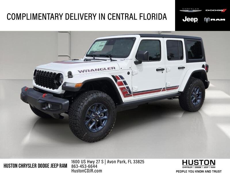 New 2026 Bright White Clearcoat Jeep WILLYS 4 DOOR 4X4 image 1