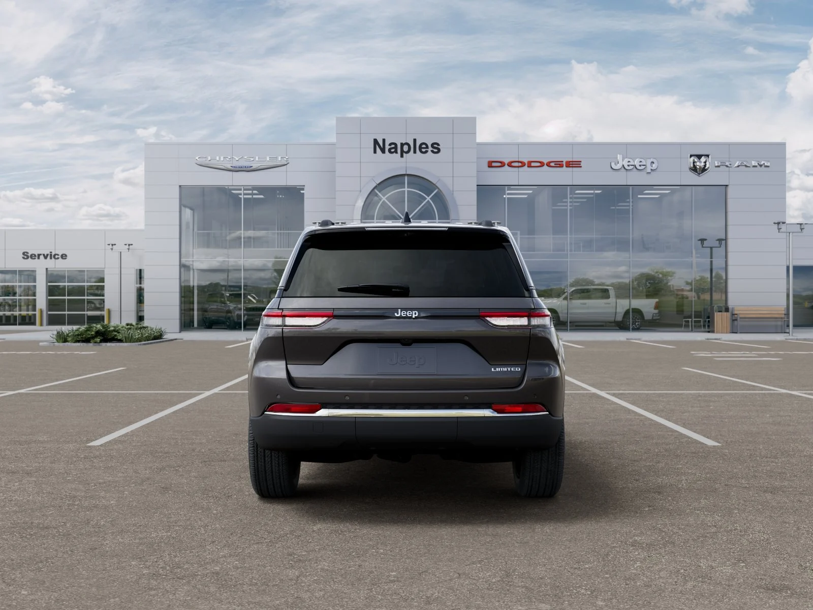 New 2026 Baltic Gray Metallic Clear-Coat Exterior Paint Jeep Limited image 7