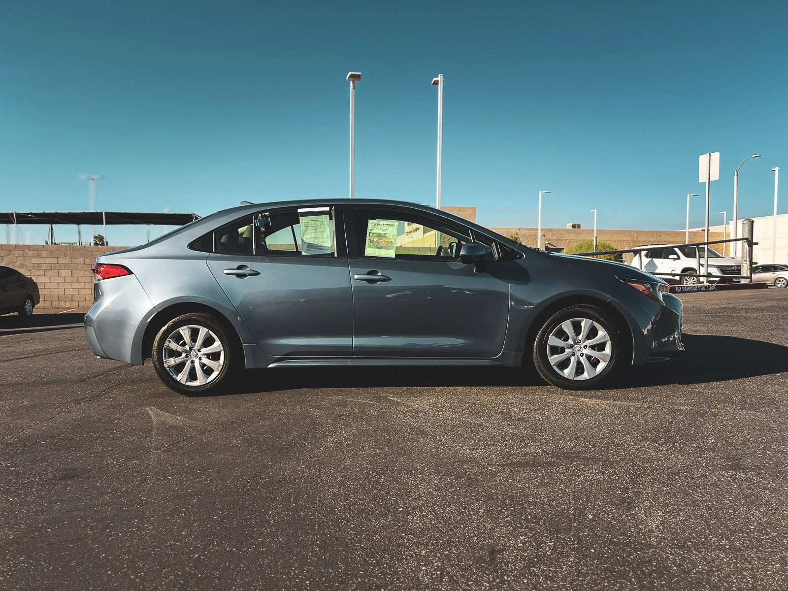 Used 2024 Gray Toyota LE image 8