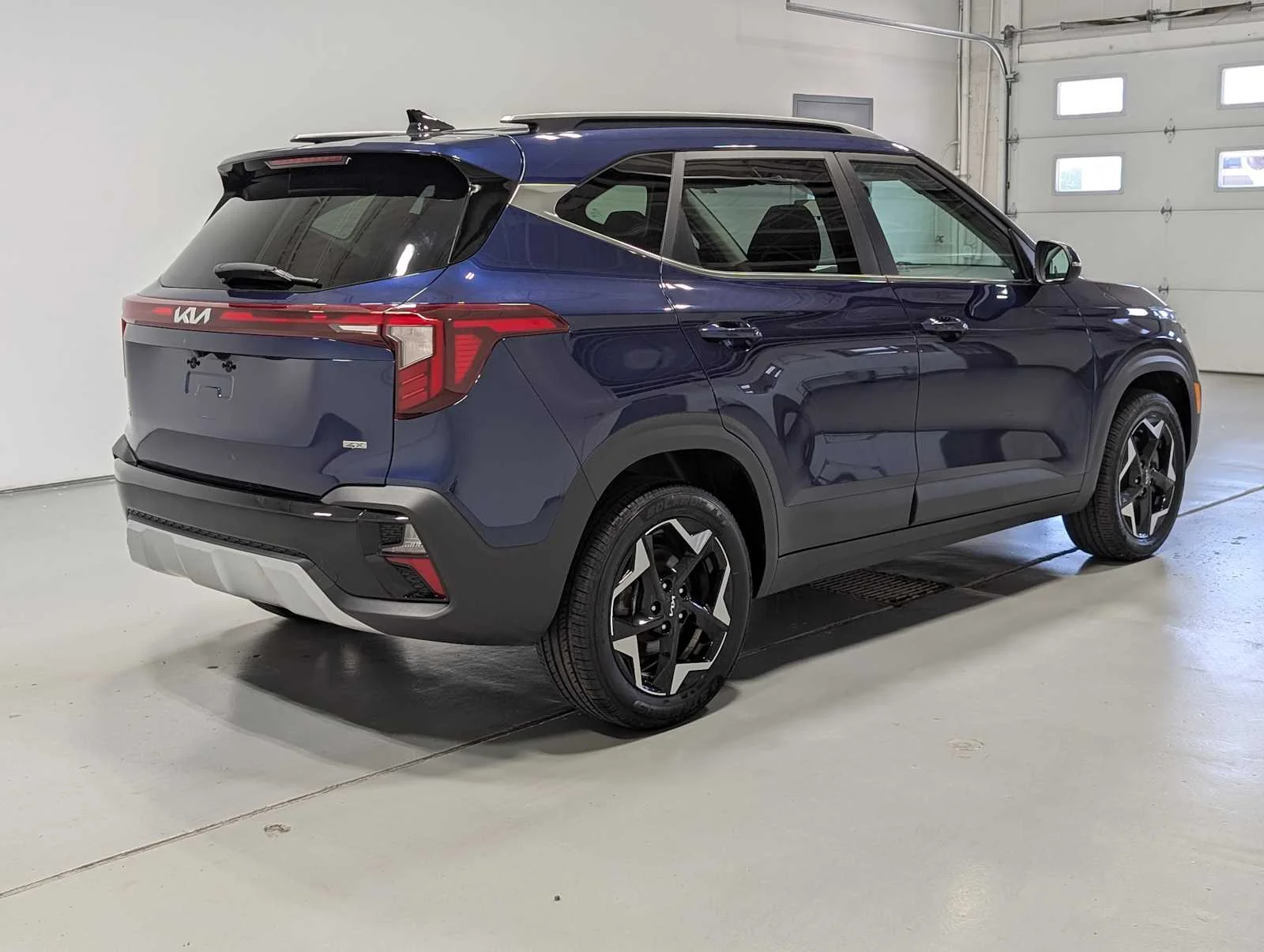 Used 2024 Dark Ocean Blue Kia EX image 8