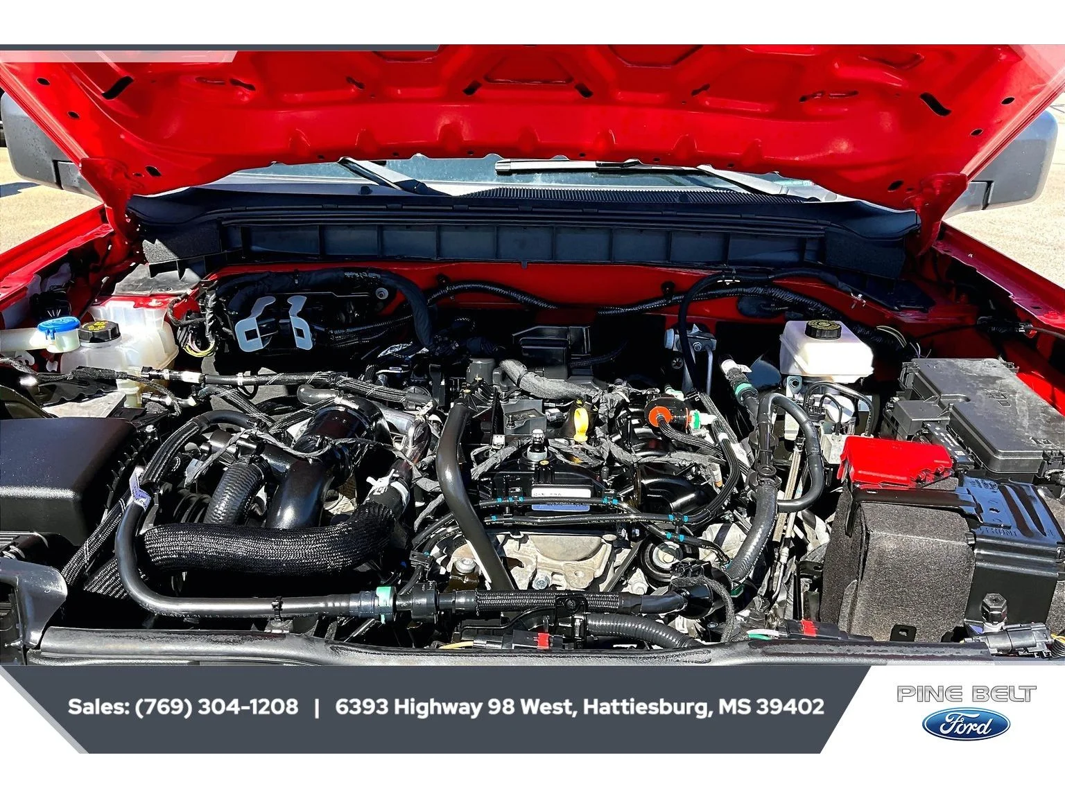 Used 2021 Race Red Ford Big Bend image 8