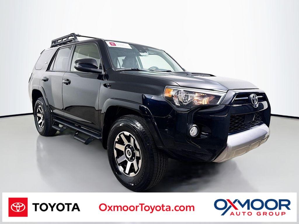 Used 2020 Midnight Black Metallic Toyota TRD Off Road Premium image 1