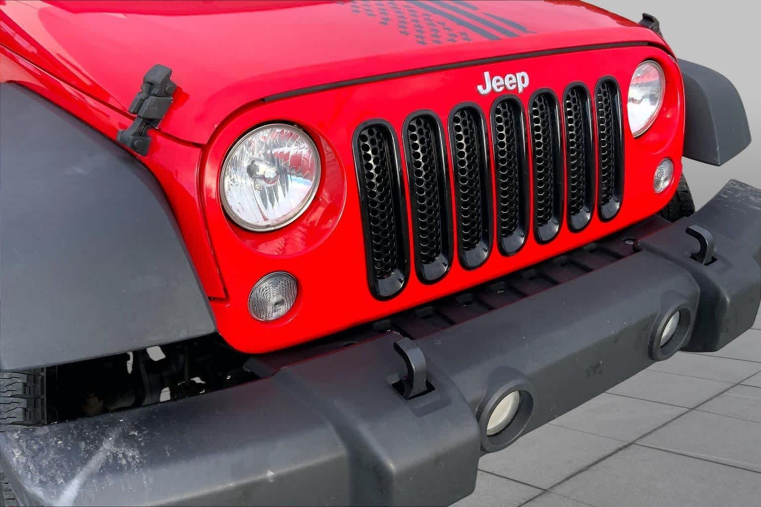 Used 2016 Firecracker Red Clearcoat Jeep Sport image 25