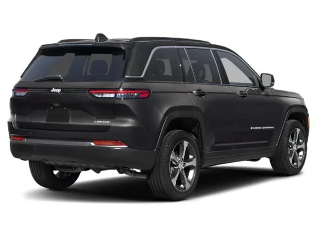 New 2026 Diamond Black Crystal Pearlcoat Jeep Limited image 2