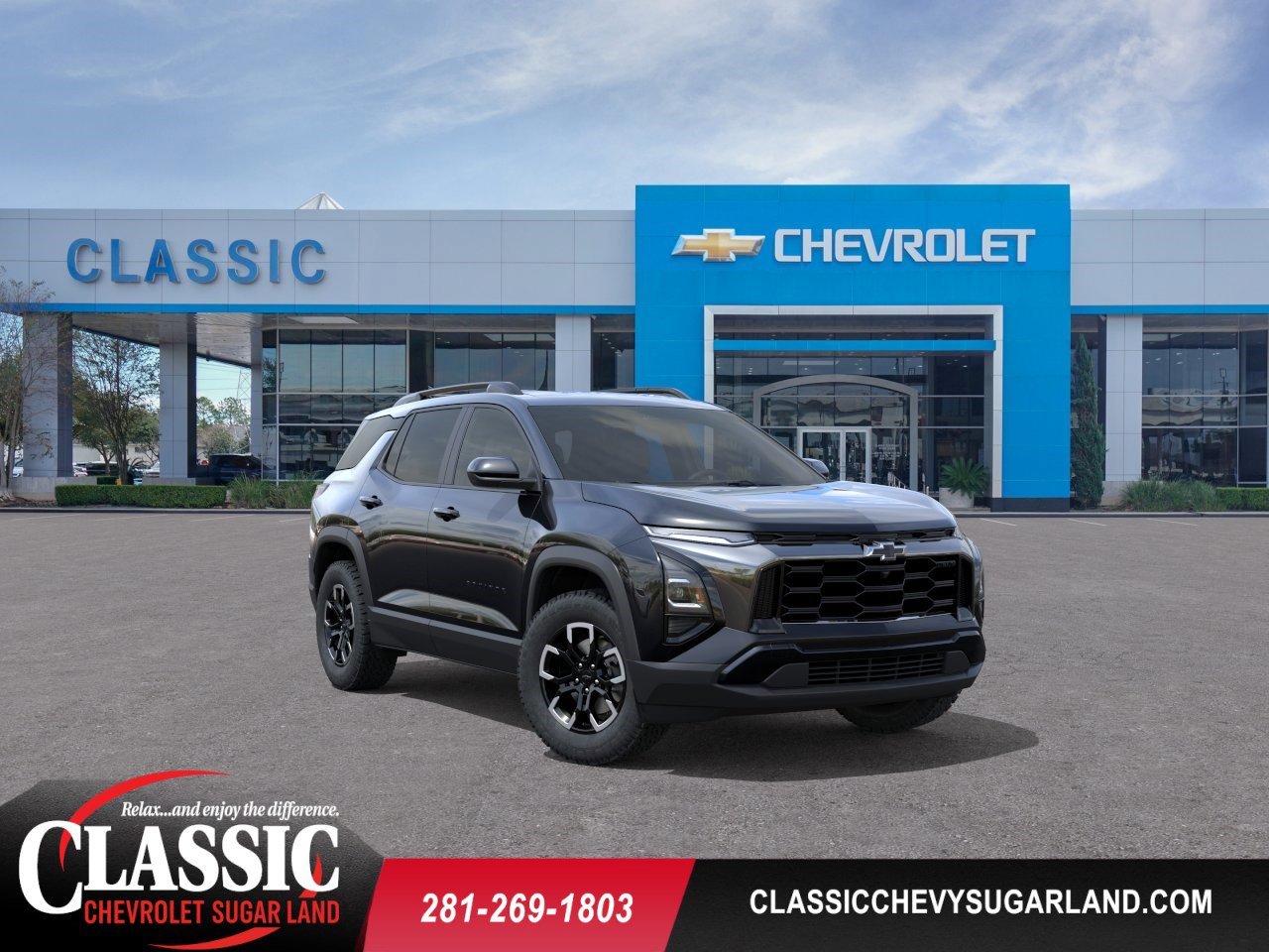 2026 Chevrolet Equinox ACTIV Black at Classic Elite Chevrolet Sugar Land