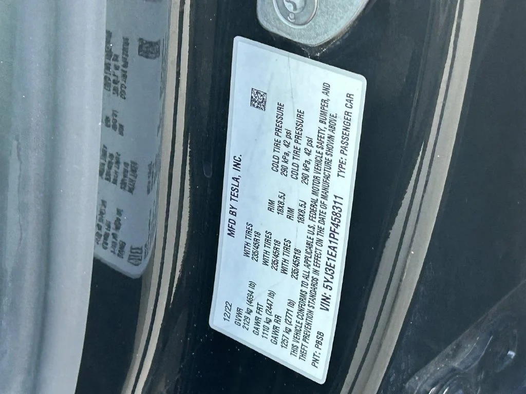 Used 2023 Solid Black Tesla Base image 32
