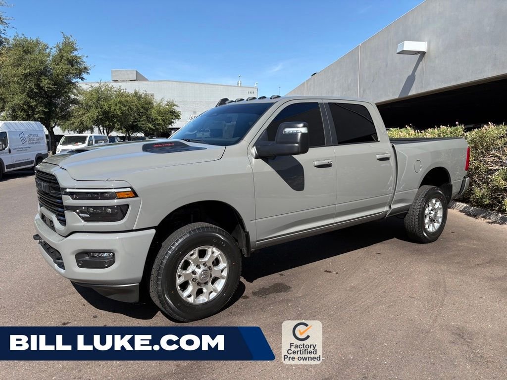 Certified Used 2025 White Ram Laramie image 1