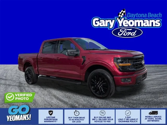 New 2026 Ruby Red Metallic Tinted Clearcoat Ford XLT image 1