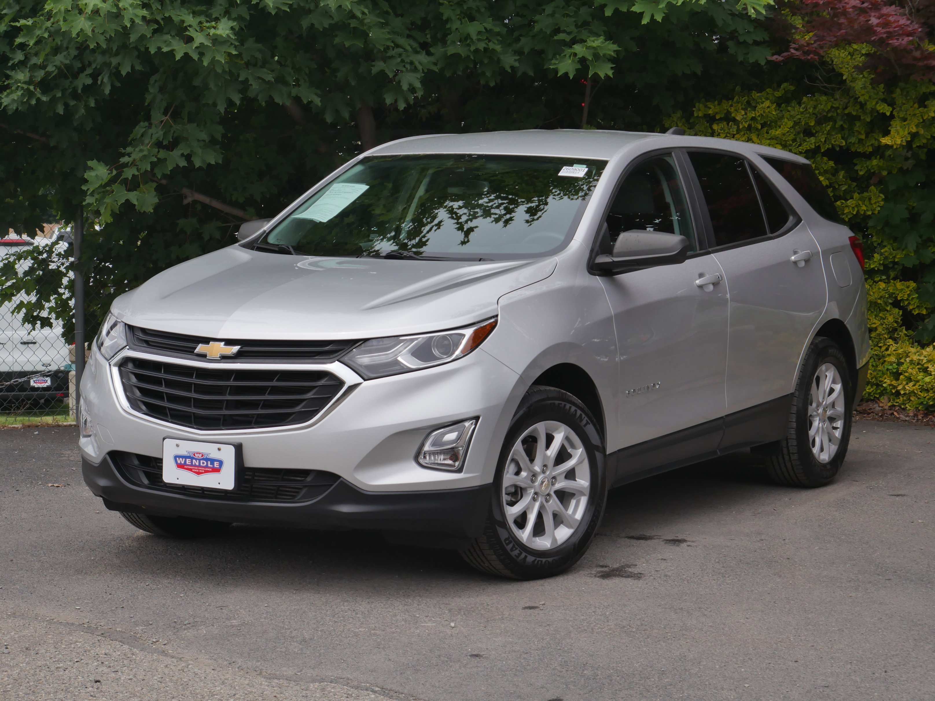 Used 2021 Silver Ice Metallic Chevrolet LS image 2