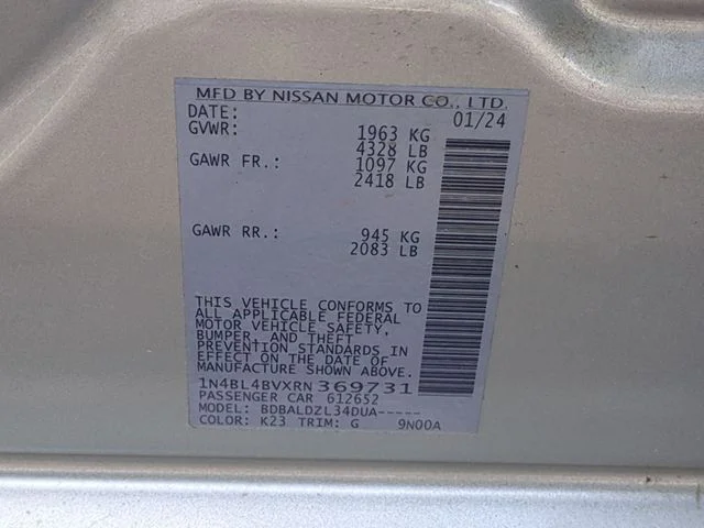 Used 2024 Silver Nissan 2.5 S image 37