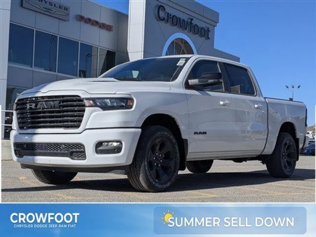 2026 RAM 1500 Sport - - Sport Level 1 Equip Grp - Night Edition - 19-Spkr H/K Sound - 14.4 Uconnect Nav & More!