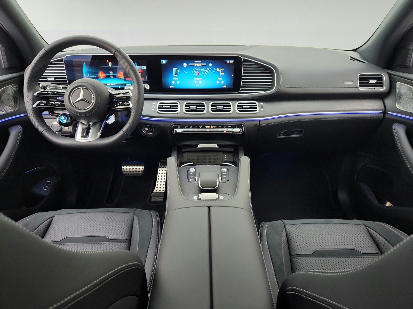 New 2026 Obsidian Black Metallic Mercedes-Benz AMG® GLE 53 4MATIC+ SUV image 55